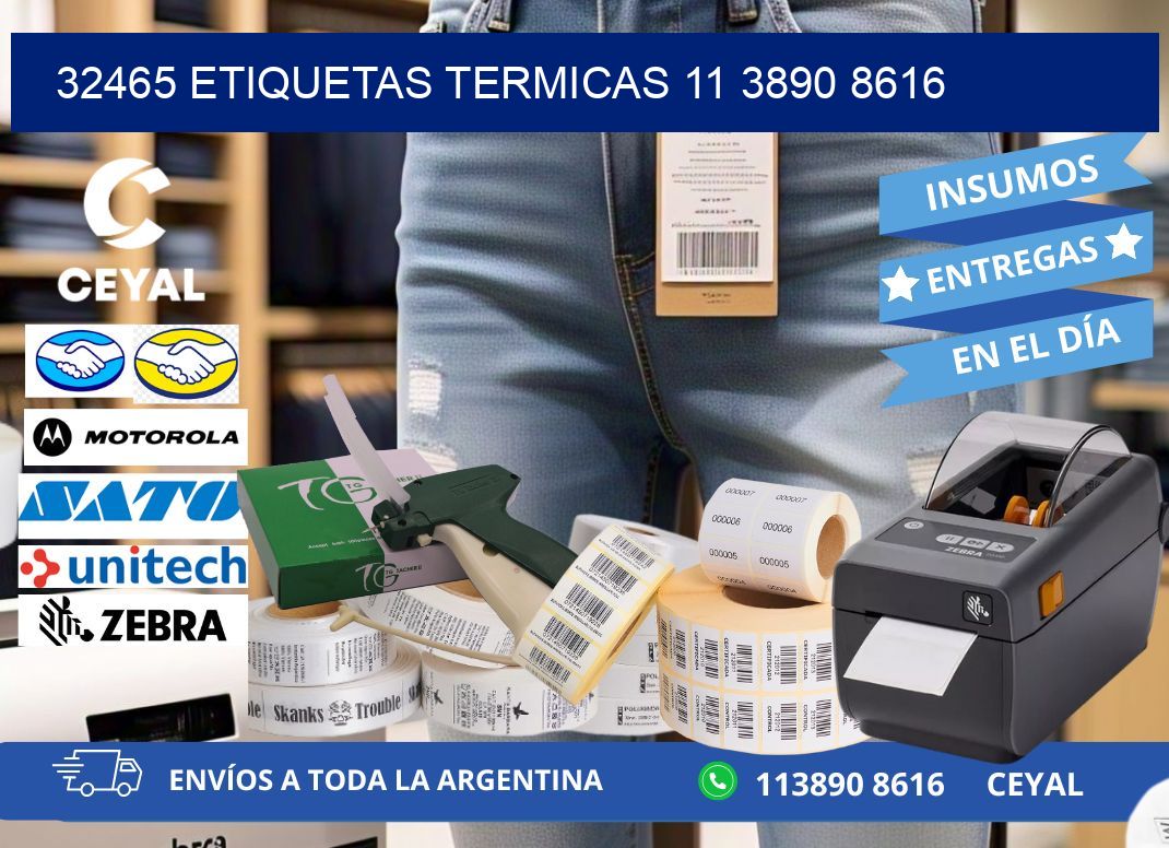 32465 ETIQUETAS TERMICAS 11 3890 8616