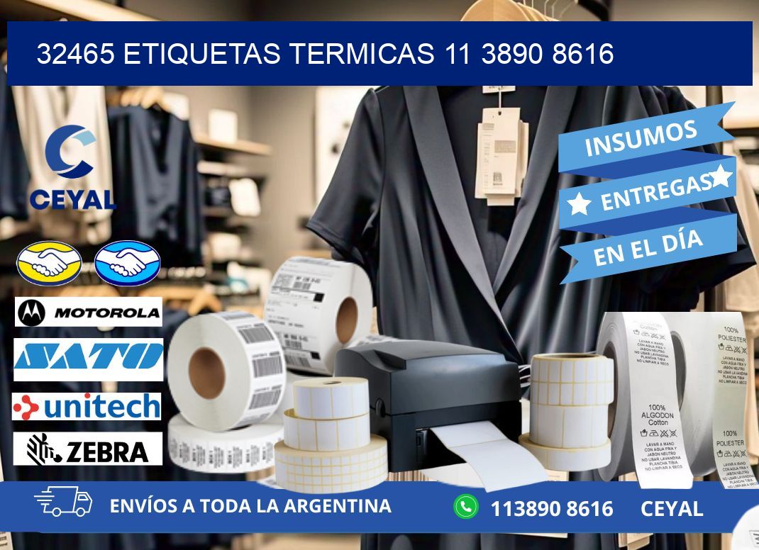 32465 ETIQUETAS TERMICAS 11 3890 8616