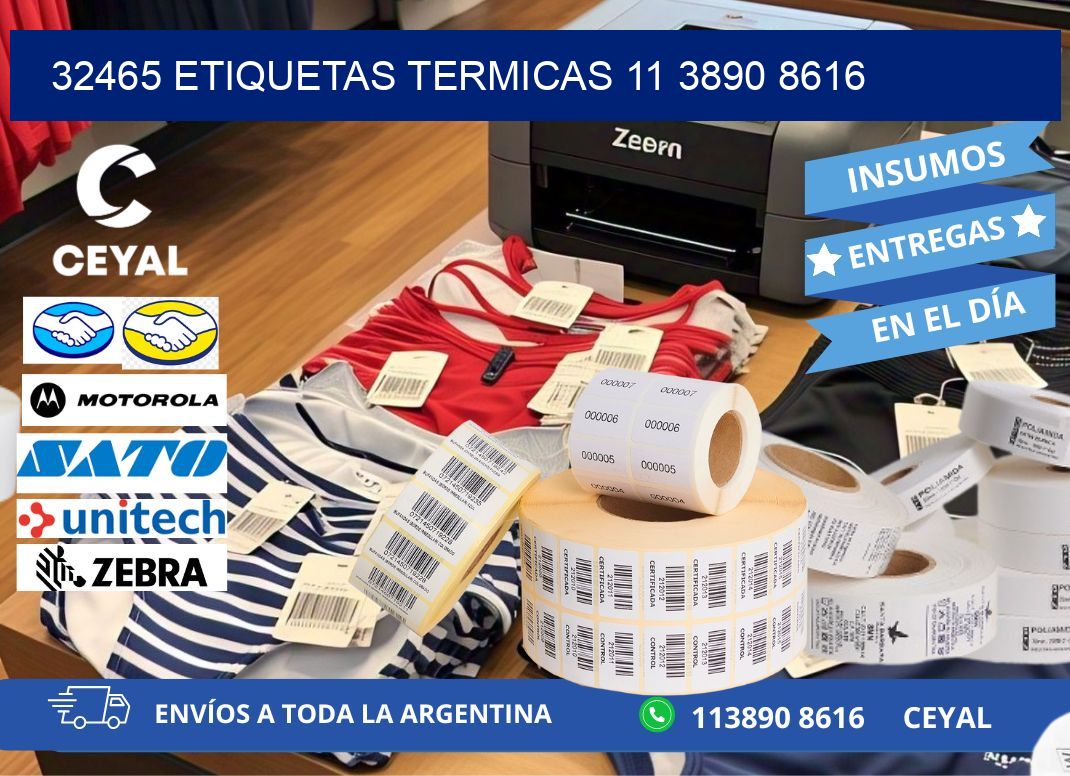 32465 ETIQUETAS TERMICAS 11 3890 8616