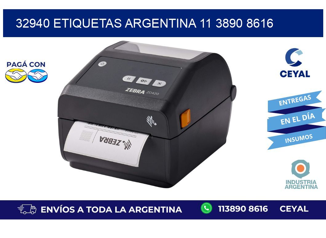 32940 ETIQUETAS ARGENTINA 11 3890 8616