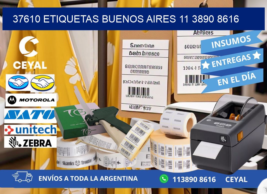 37610 ETIQUETAS BUENOS AIRES 11 3890 8616
