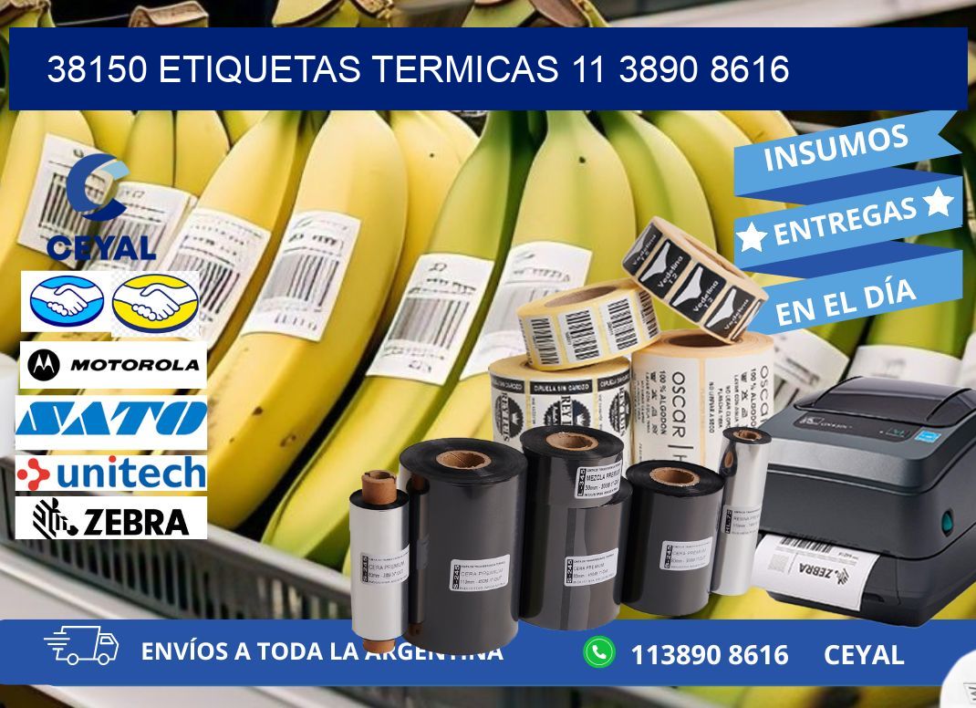 38150 ETIQUETAS TERMICAS 11 3890 8616