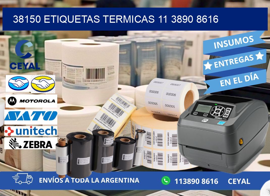 38150 ETIQUETAS TERMICAS 11 3890 8616