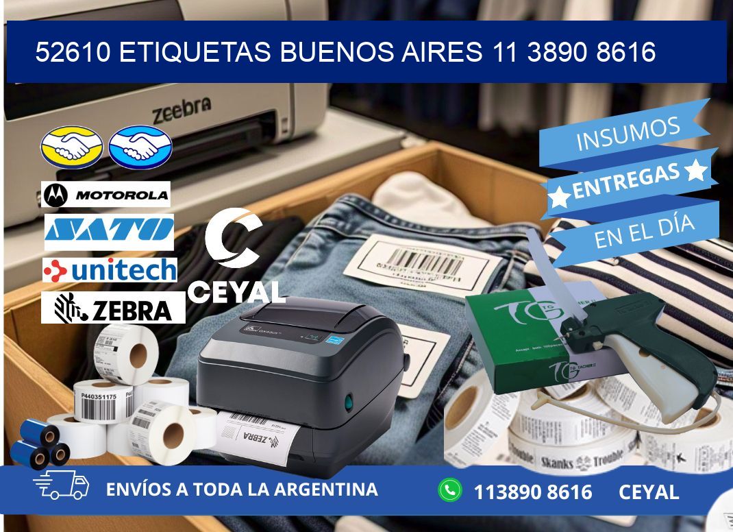 52610 ETIQUETAS BUENOS AIRES 11 3890 8616