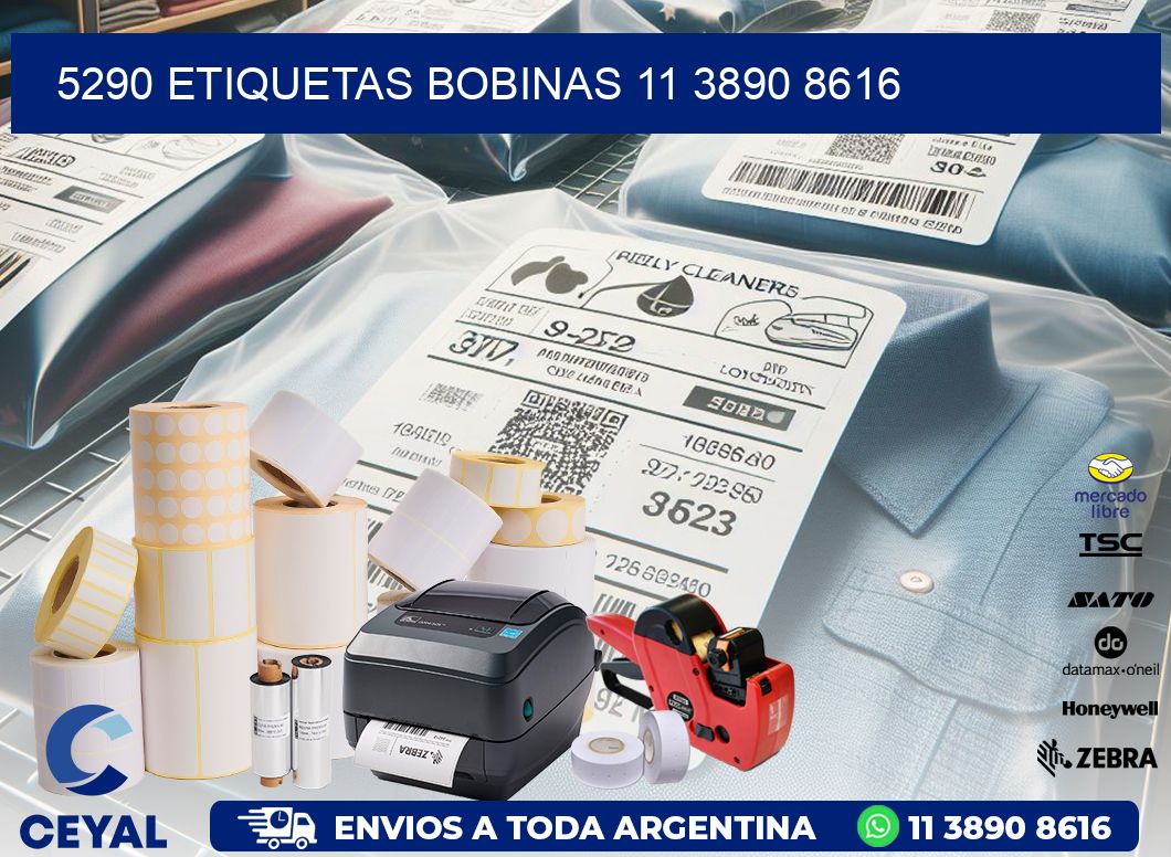 5290 ETIQUETAS BOBINAS 11 3890 8616