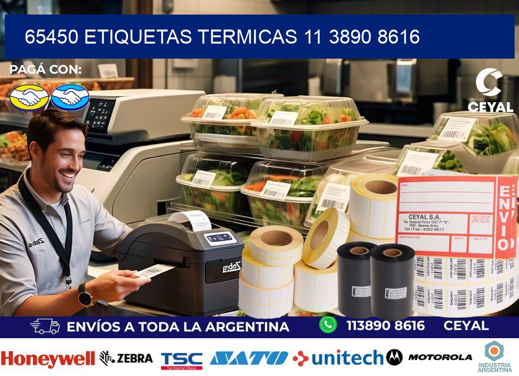 65450 ETIQUETAS TERMICAS 11 3890 8616