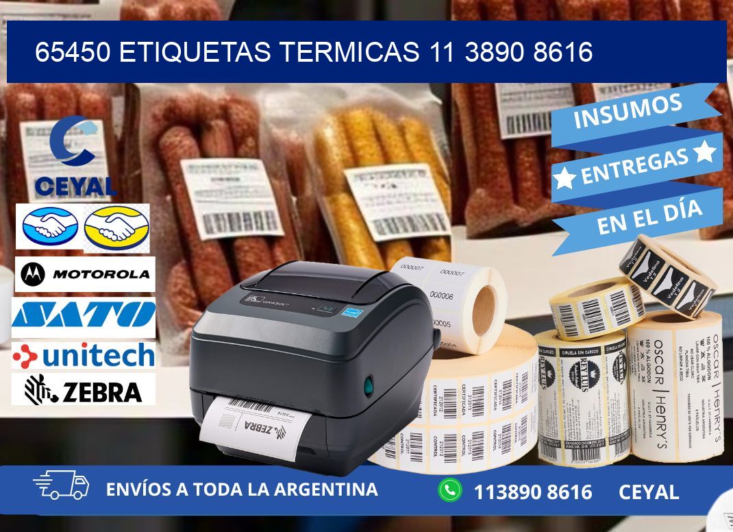 65450 ETIQUETAS TERMICAS 11 3890 8616