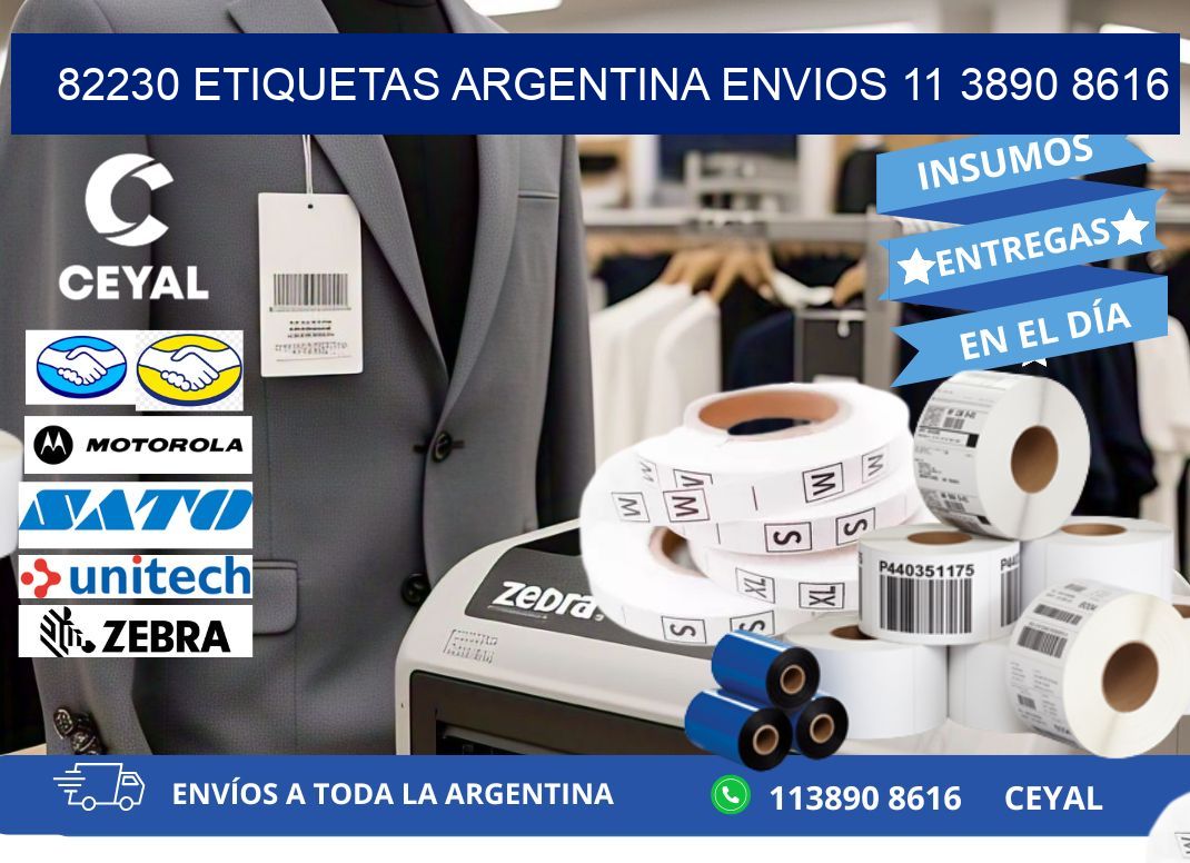 82230 ETIQUETAS ARGENTINA ENVIOS 11 3890 8616