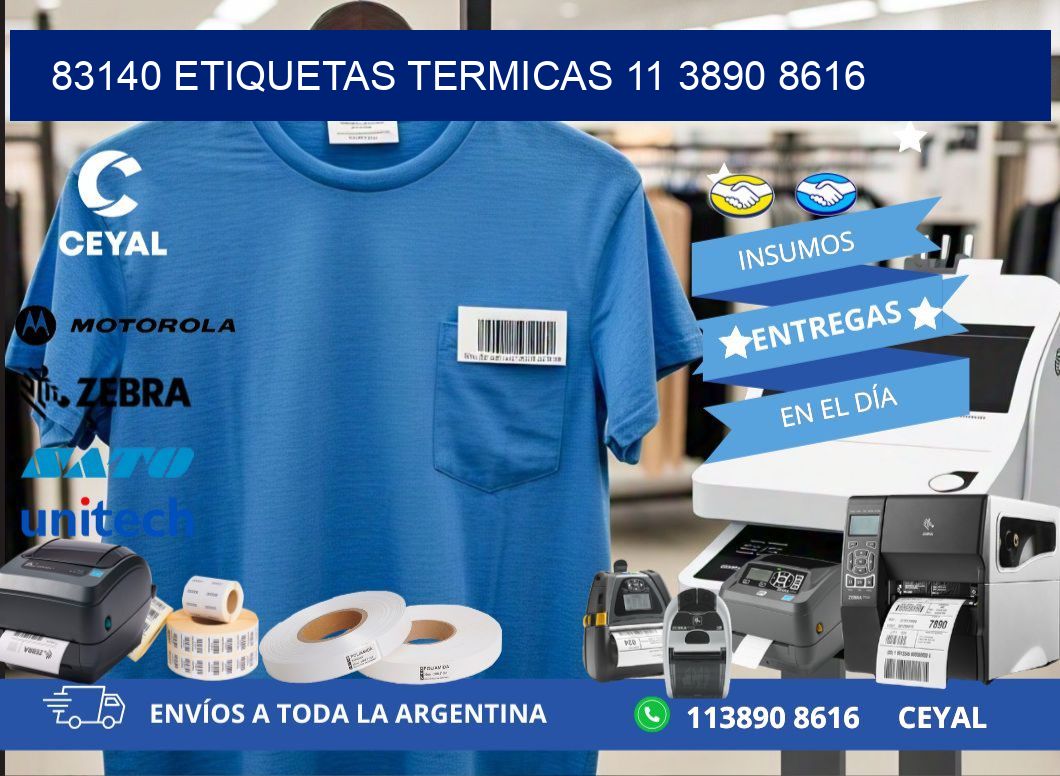 83140 ETIQUETAS TERMICAS 11 3890 8616