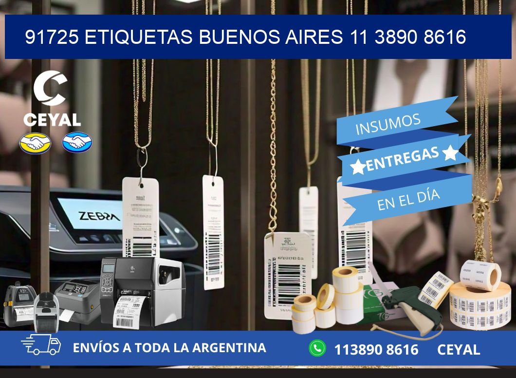 91725 ETIQUETAS BUENOS AIRES 11 3890 8616