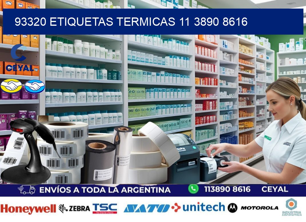 93320 ETIQUETAS TERMICAS 11 3890 8616