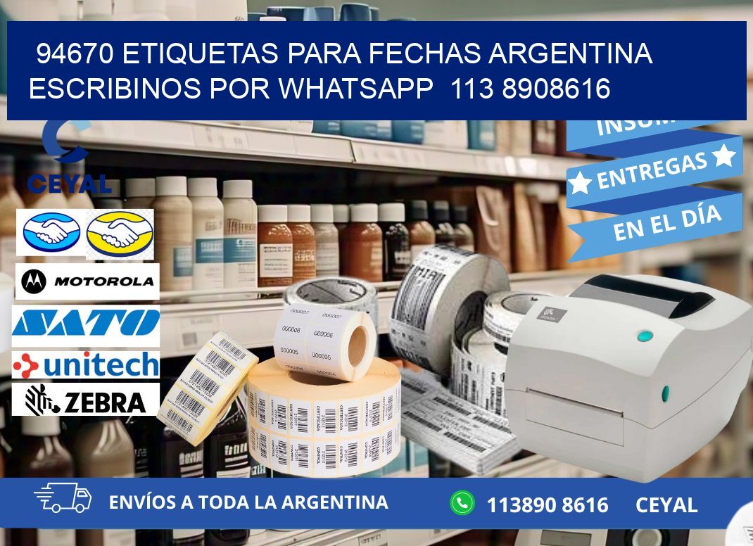 94670 ETIQUETAS PARA FECHAS ARGENTINA ESCRIBINOS POR WHATSAPP  113 8908616