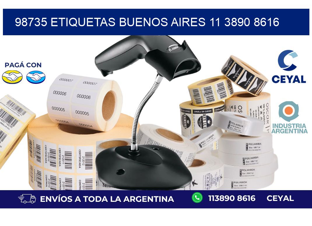 98735 ETIQUETAS BUENOS AIRES 11 3890 8616