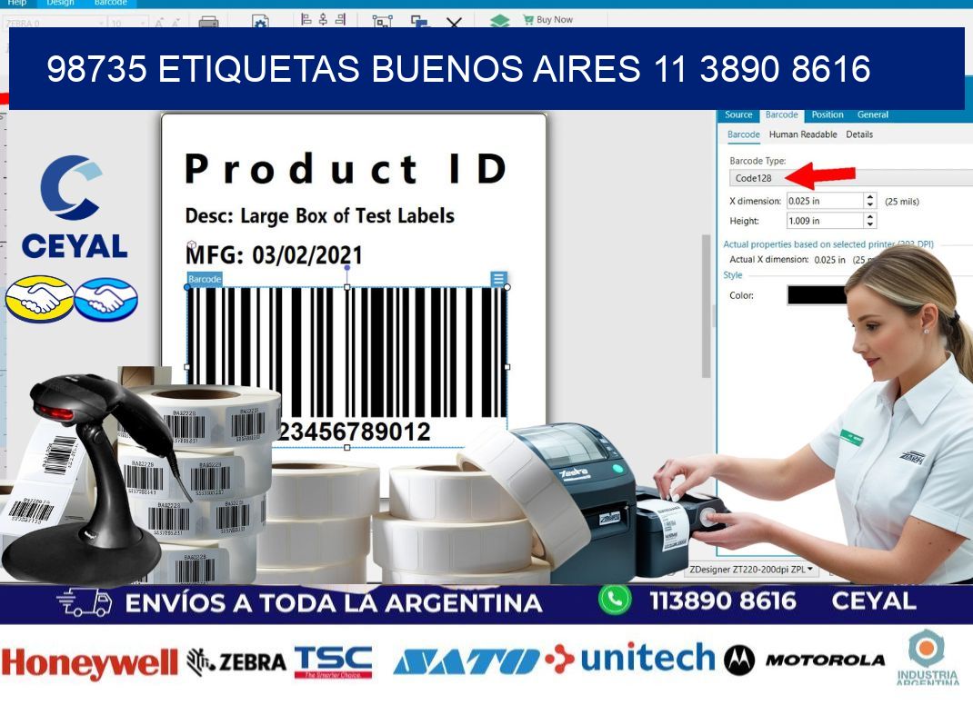 98735 ETIQUETAS BUENOS AIRES 11 3890 8616