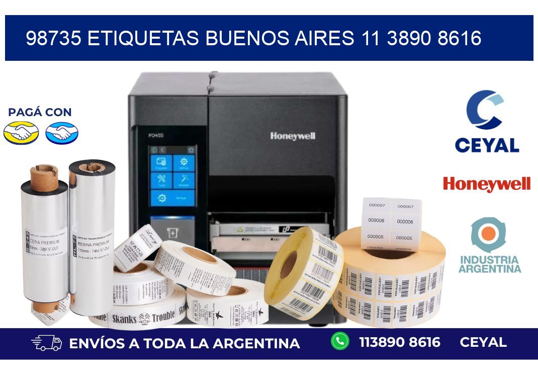 98735 ETIQUETAS BUENOS AIRES 11 3890 8616