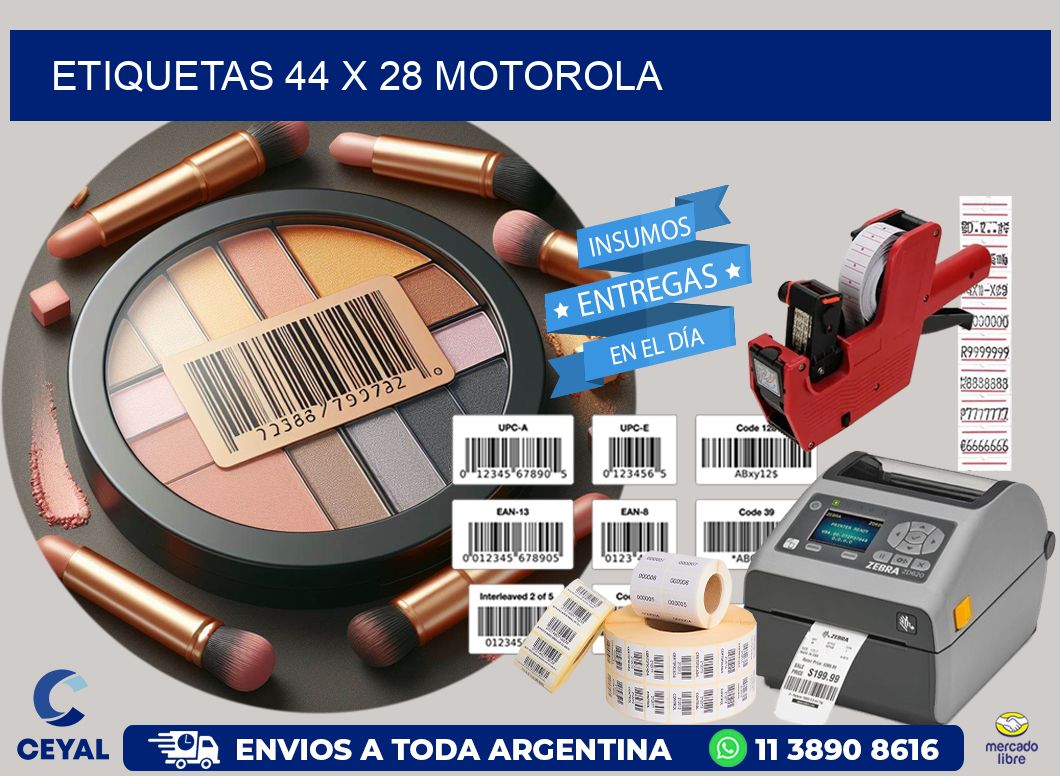 ETIQUETAS 44 x 28 MOTOROLA