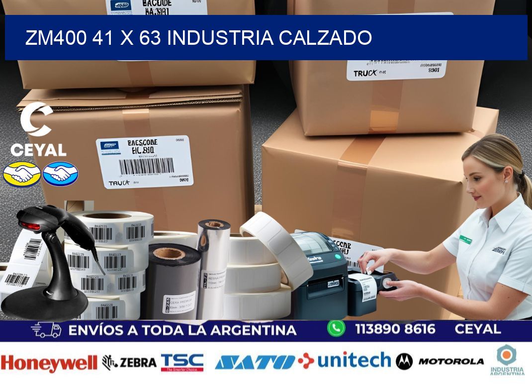 ZM400 41 x 63 INDUSTRIA CALZADO