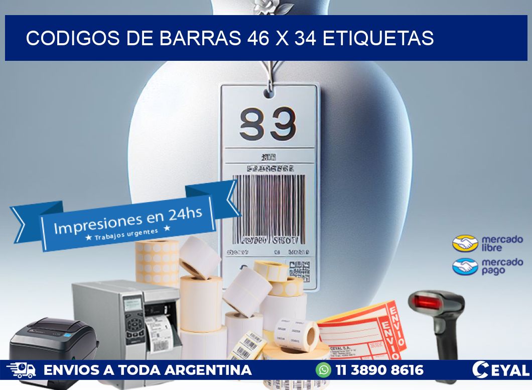 codigos de barras 46 x 34 etiquetas