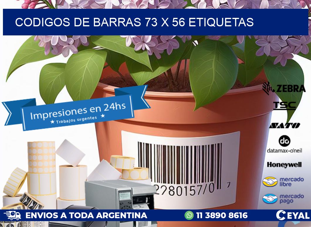 codigos de barras 73 x 56 etiquetas