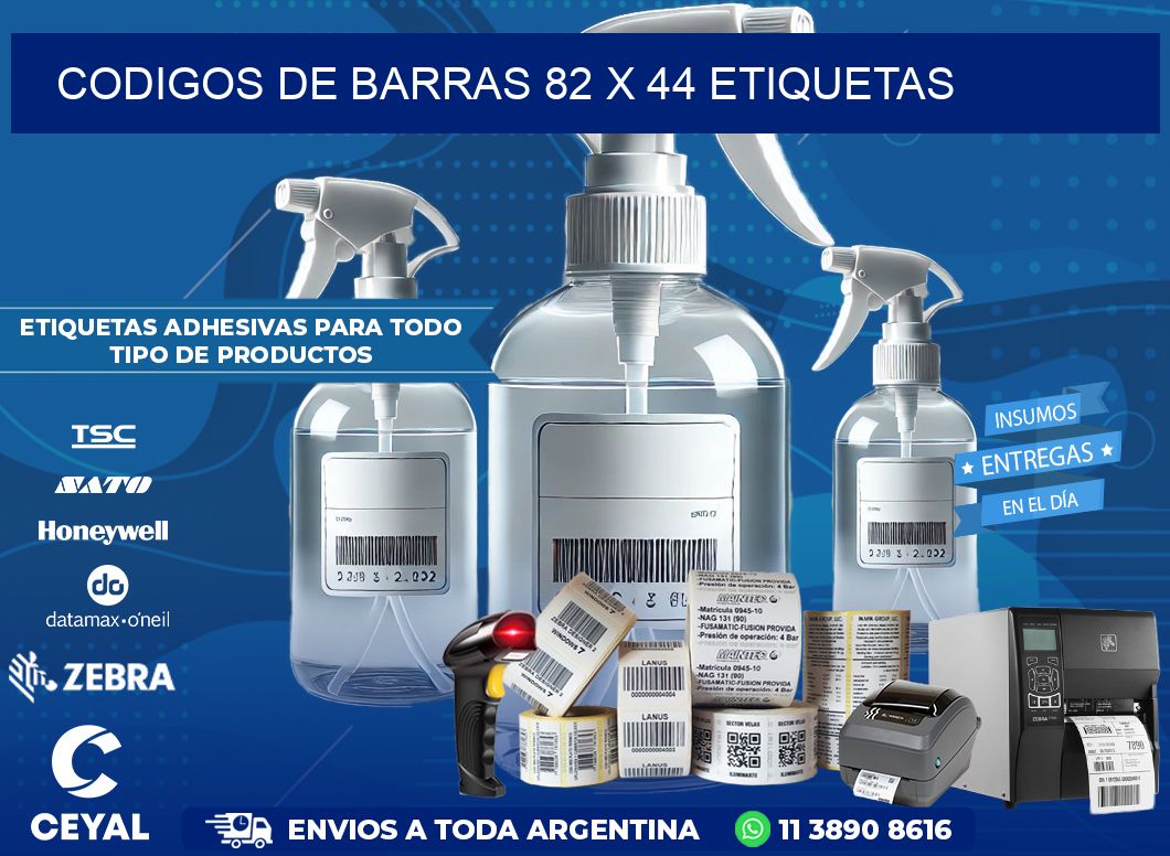 codigos de barras 82 x 44 etiquetas