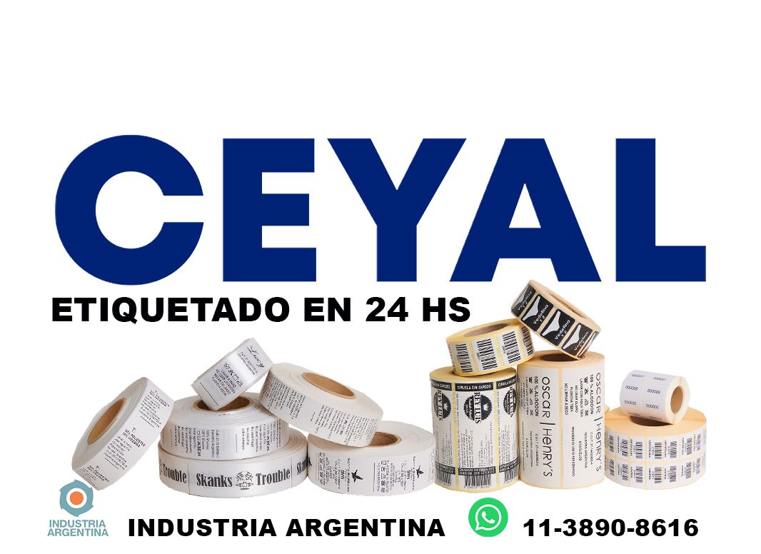 13170 Etiquetas industriales de alta tirada