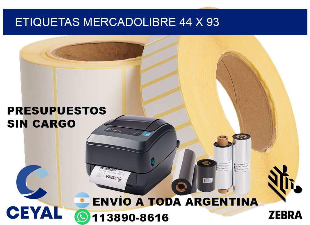 etiquetas mercadolibre 44 x 93