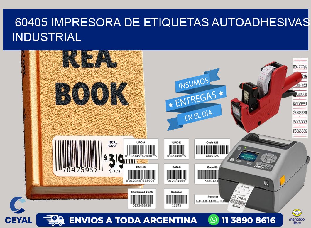 60405 Impresora de etiquetas autoadhesivas industrial