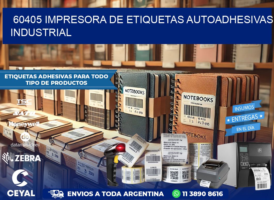 60405 Impresora de etiquetas autoadhesivas industrial