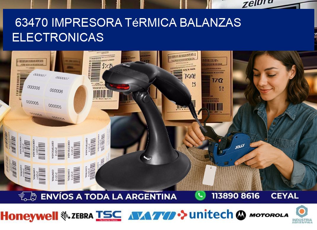63470 impresora térmica balanzas electronicas