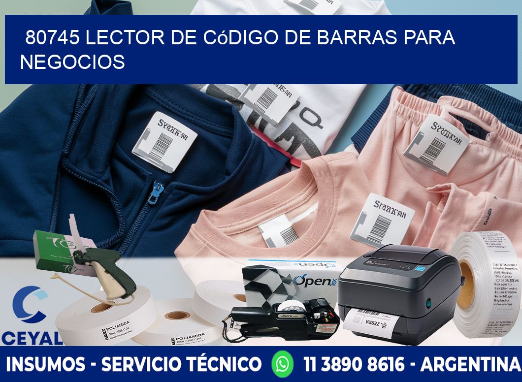 80745 Lector de código de barras para negocios